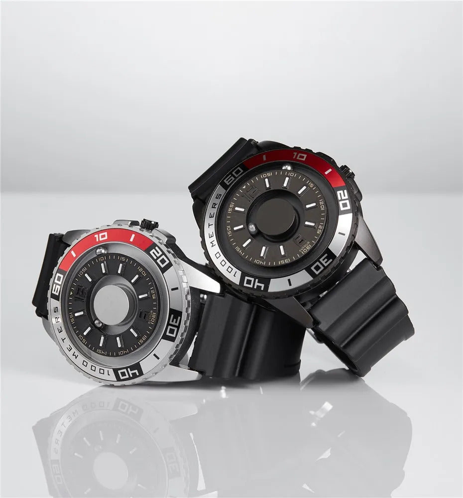 ChronOrb Vortex : une montre magnétique au design sportif et futuriste